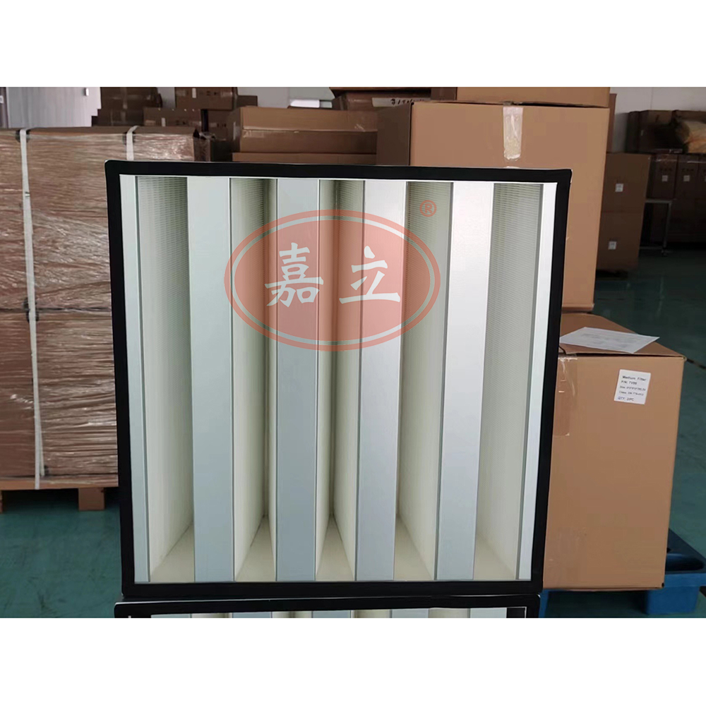 蓟州W型V型密褶式箱式过滤器